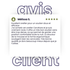 CerviKare Ergo - Ergonomic cervical pillow with neck and head support 