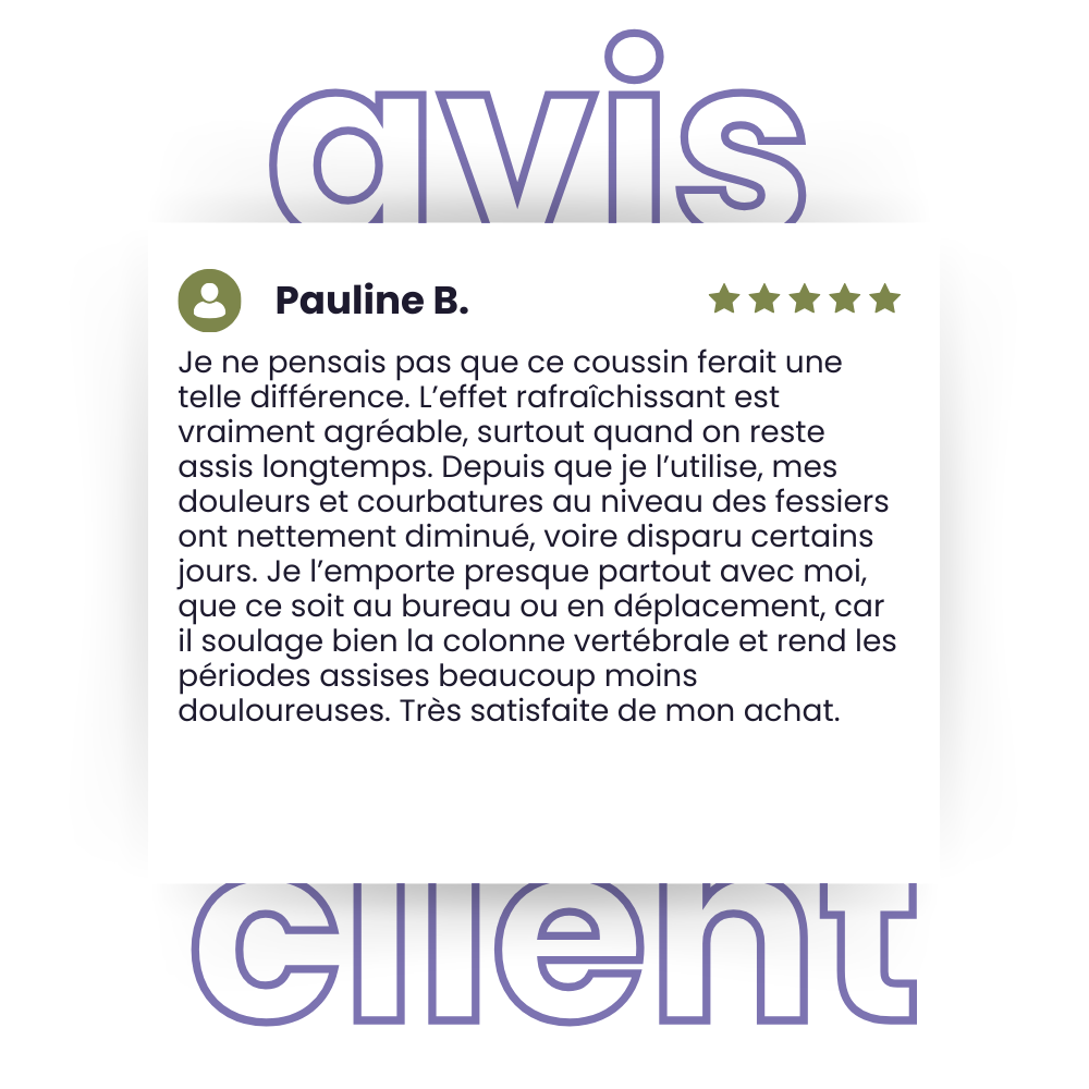 PelviKare Gel - Ergonomic Seat Cushion