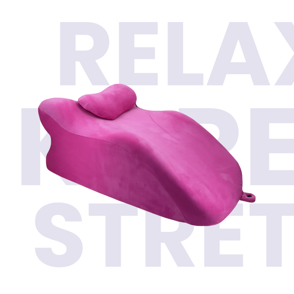 RelaxKare Stretch - Ergonomic cervical and lumbar relaxation support 