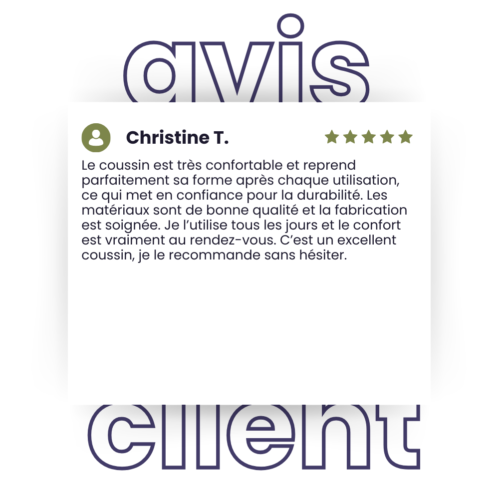 PelviKare Confort - Coussin ergonomique zones sensibles