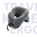 TravelKare Ergo - Oreiller de voyage ergonomique à mémoire de forme
