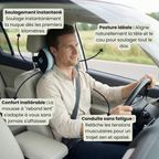 CerviKare Drive - Appuie-tête cervical ergonomique à mémoire de forme