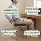 PelviKare Coccyx - Coussin mémoire de forme pour le coccyx