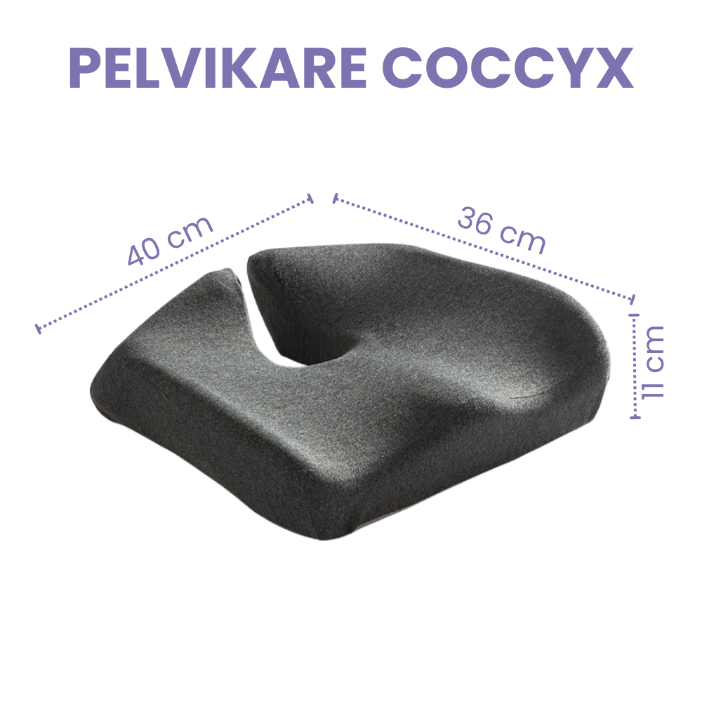PelviKare Coccyx - Coussin mémoire de forme pour le coccyx