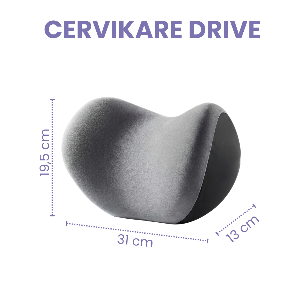 CerviKare Drive - Appuie-tête cervical ergonomique à mémoire de forme
