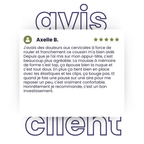 CerviKare Drive - Appuie-tête cervical ergonomique à mémoire de forme