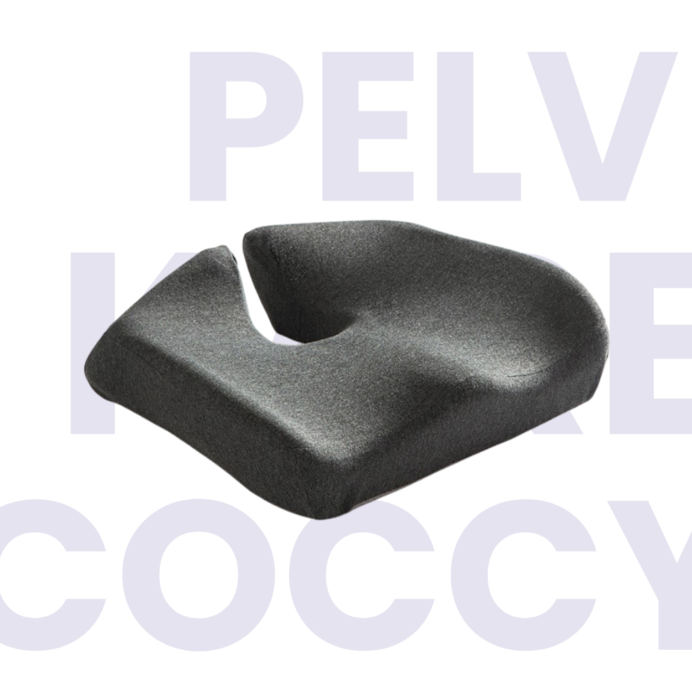 PelviKare Coccyx - Coussin mémoire de forme pour le coccyx