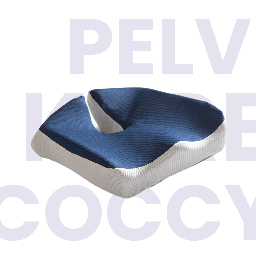 PelviKare Coccyx - Coussin mémoire de forme pour le coccyx