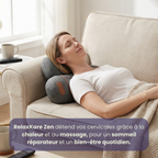 RelaxKare Zen - Massaging and Heating Neck Pillow