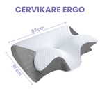 CerviKare Ergo - Ergonomic cervical pillow with neck and head support 