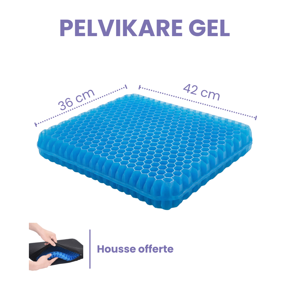PelviKare Gel - Ergonomic Seat Cushion