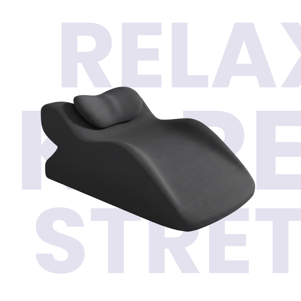 RelaxKare Stretch - Ergonomic cervical and lumbar relaxation support 